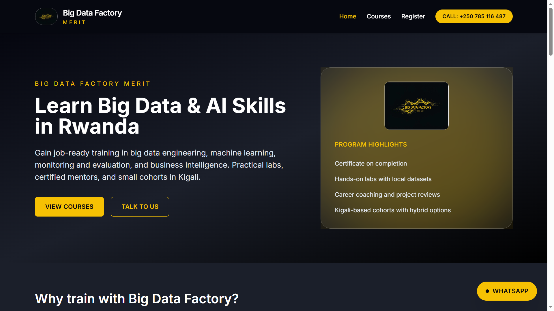 Big Data Factory Merit